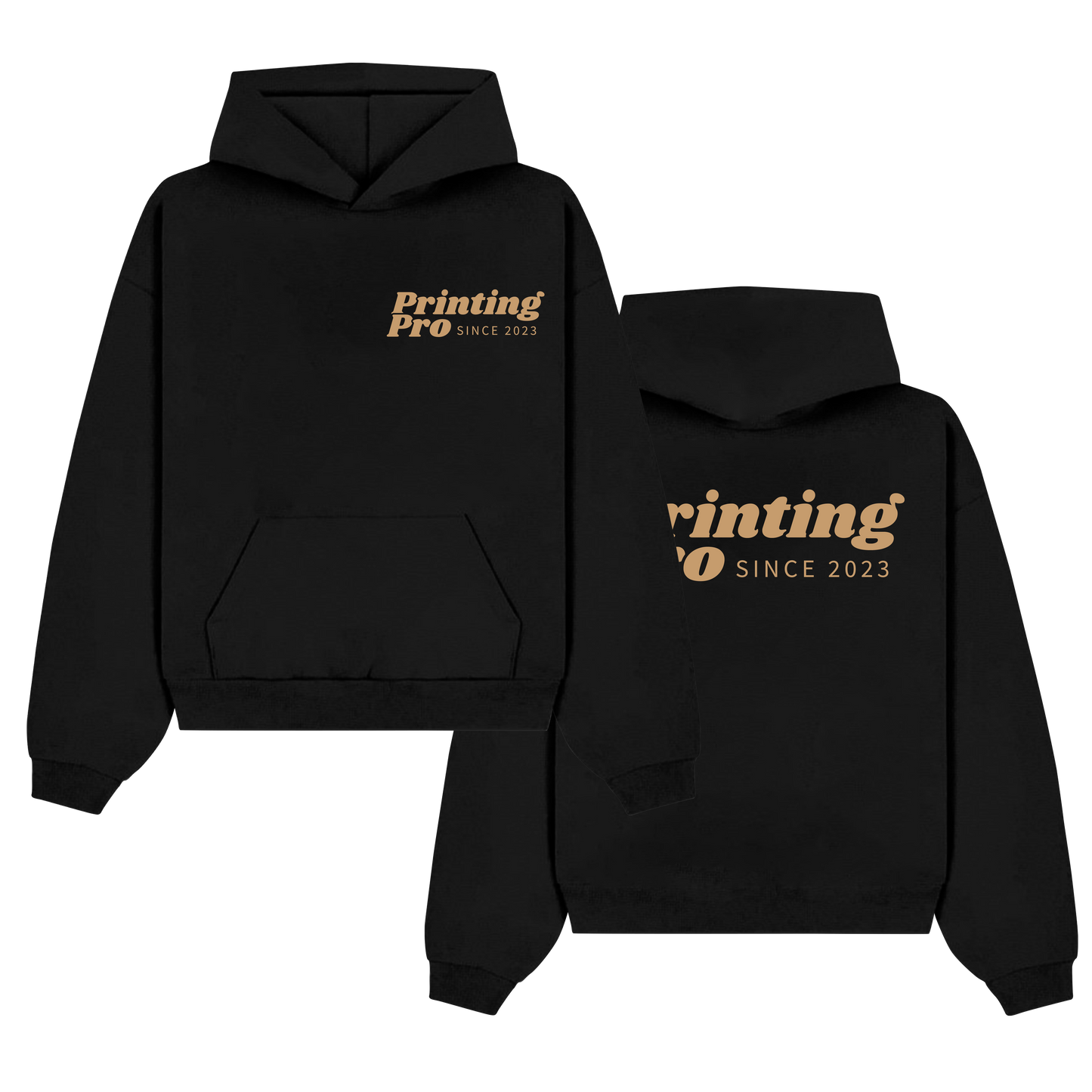 Hoodie Front + Back